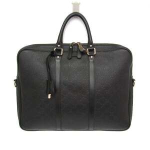 Gucci Convertible Briefcase Guccissima Leather